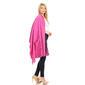 Womens White Mark Poncho Shawl - image 3
