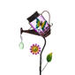 Evergreen 38.5in. Butterfly Solar Jar Watering Can - image 2