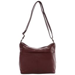 Great American Leatherworks Paneled Collage Hobo Crossbody