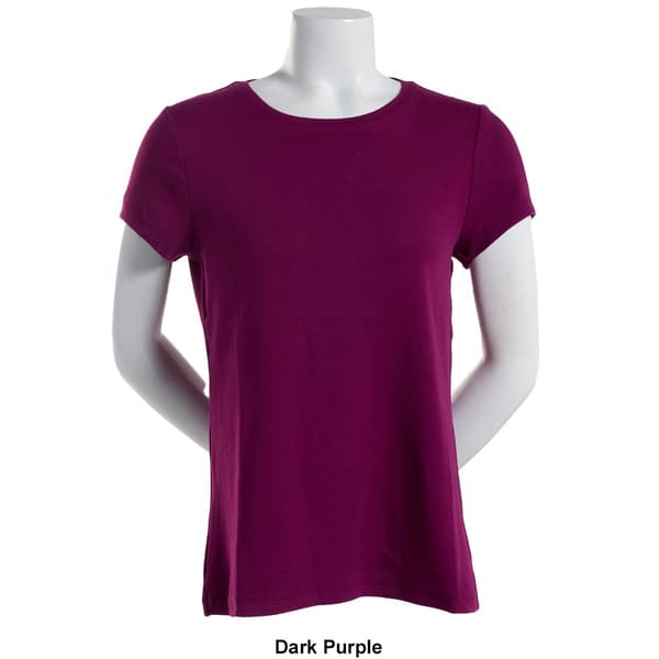 Womens Preswick & Moore&#174; Short Sleeve Crew Neck Tee
