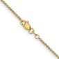 Gold Classics™ 10kt. Yellow Gold 1.4mm Chain Necklace - image 3