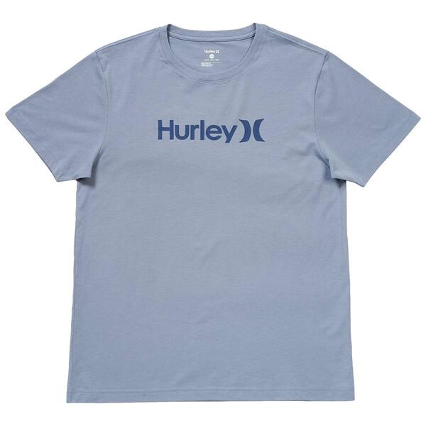 Young Mens Hurley One & Only Solid Short Sleeve Tee - image 