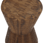 9th & Pike® Contemporary Brown Teak Wood Accent Table - image 5