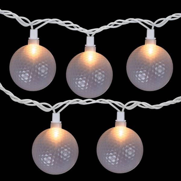 Northlight Seasonal 6ft. Golf Ball Patio Light Set