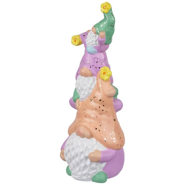 Northlight Seasonal Gnome Tower Spring Figurine