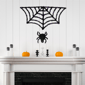 Northlight Black Lighted Spider & Web Halloween Decoration - image 2