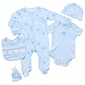 Baby Boy &#40;NB-6M&#41; Rock A Bye Baby 5pc. Bear Hanging Layette Set - image 1