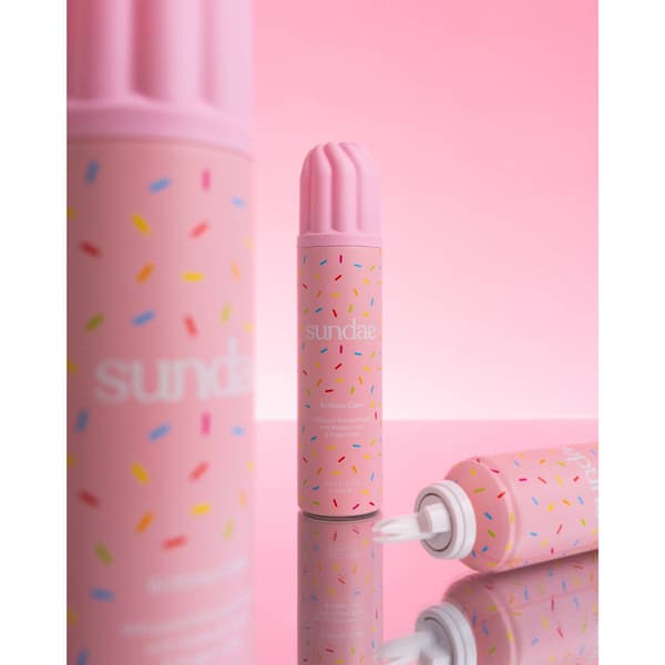 Sundae Birthday Cake Whipped Shower Foam