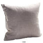 Faux Linen Decorative Pillow - 18x18 - image 2