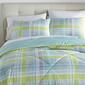 Shavel Home Products Seersucker Comforter Set - Summer Plaid - image 2