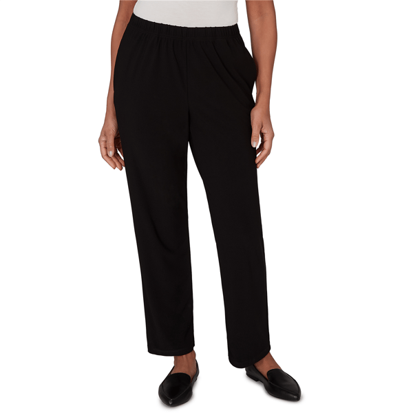 Womens Alfred Dunner Classics_F6 Soft Crepe Pull On Pant - image 