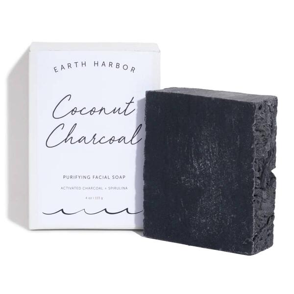 Earth Harbor Coconut Charcoal Purifying Facial Soap - image 