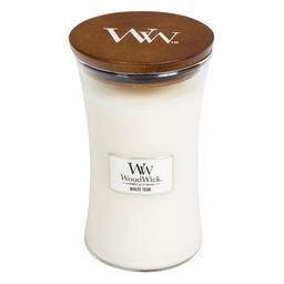 WoodWick(R) 21.5oz. White Teak Candle