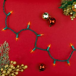 Northlight Seasonal 100ct. Green Wire Yellow Christmas Lights