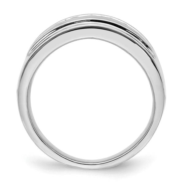 Mens Gentlemens Classics™ 14kt. Gold 5-Stone 1/4ctw. Diamond Ring