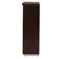Baxton Studio Adalwin 2 Door Shoe Storage Cabinet - image 4
