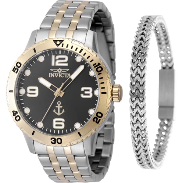 Mens Invicta Ocean Voyage Quartz 3-Hand Watch - 48268