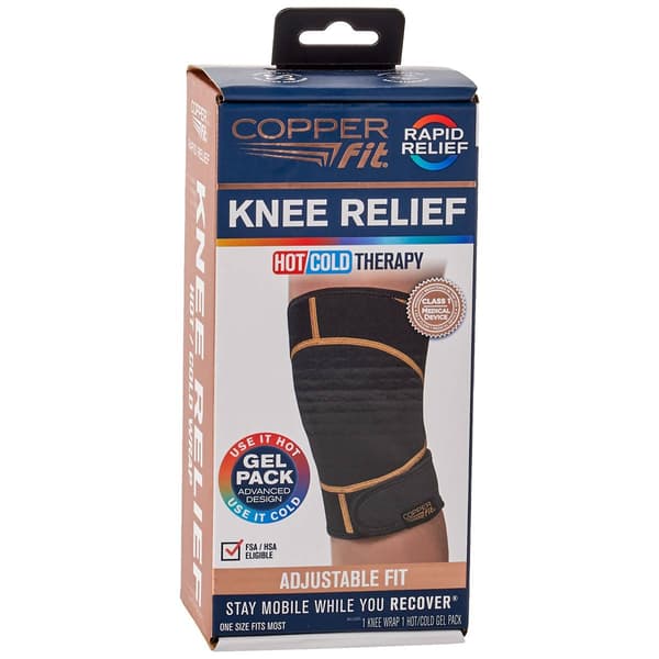 As Seen On TV Copper Fit Rapid Relief Knee Brace - image 