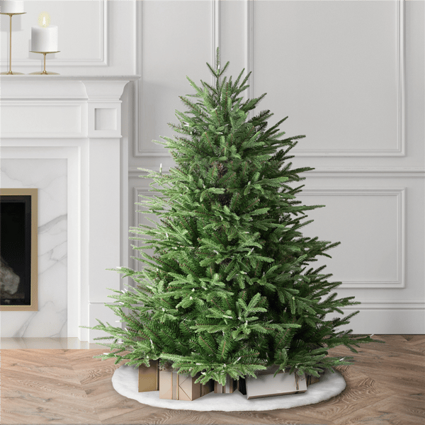 Puleo International 4.5ft. Pre-Lit LED Fraser Fir Christmas Tree