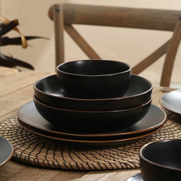 Stone Lain Brasa 16pc. Stoneware Dinnerware Set