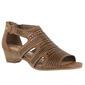 Womens Bella Vita Quinby Leather Chop Out Sandals - image 1