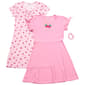 Girls (7-16) Sweet Butterfly® 2pk. Strawberry/Gingham Dresses - image 2