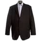 Mens Big & Tall Steve Harvey Birdseye Jacket - Black - image 1