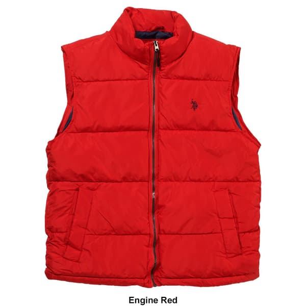 Mens U.S. Polo Assn.® Solid Signature Puffer Vest