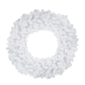 Northlight Icy White Iridescent Spruce Christmas Wreath - image 1