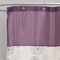 Lush Décor® Covina Purple Shower Curtain - image 2