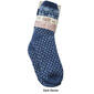 Mens Davco Fair Isle Dot Slipper Socks - image 2