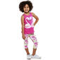 Girls &#40;4-6x&#41; Kids Headquarters Pink Flamingo Tunic & Leggings Set - image 1