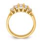 Pure Fire 14kt. Yellow Gold 1ct. Lab Grown Diamond Band - image 2