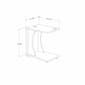 South Shore Kodali Rectangular Mobile Side Table for Laptop - image 7