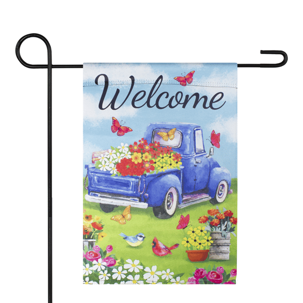 Northlight 36.5in. Metal Garden Flagpole