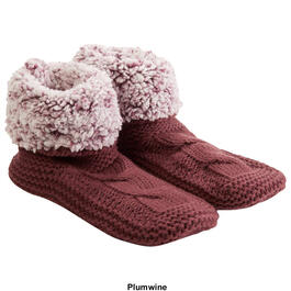 Womens MUK LUKS® Foldover Cuff Slipper Sock Boots