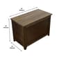 eccostyle&#8482; Solid Bamboo Storage Chest Bench - image 3