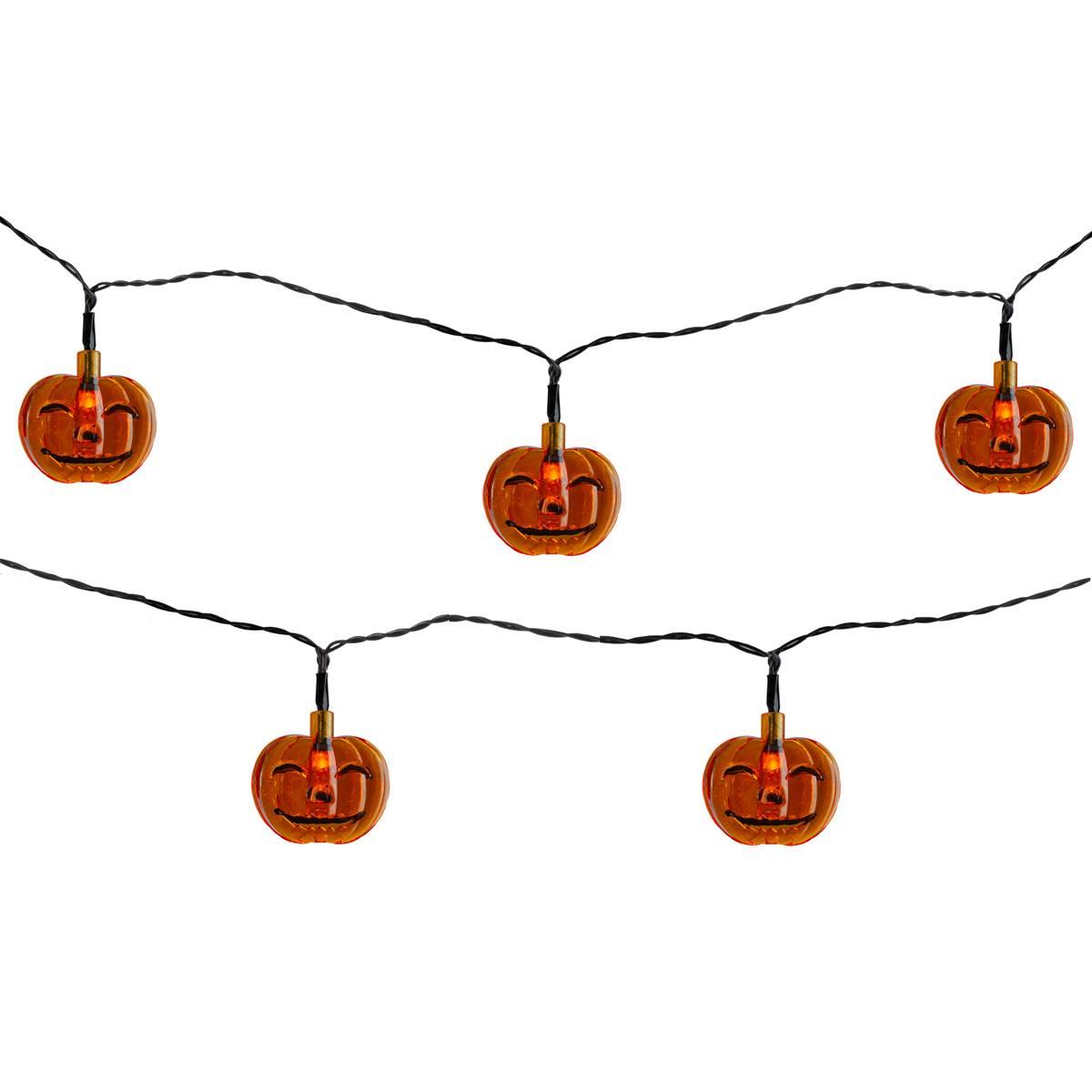 Northlight Seasonal 10ct. Jack O’ Lantern LED Halloween...