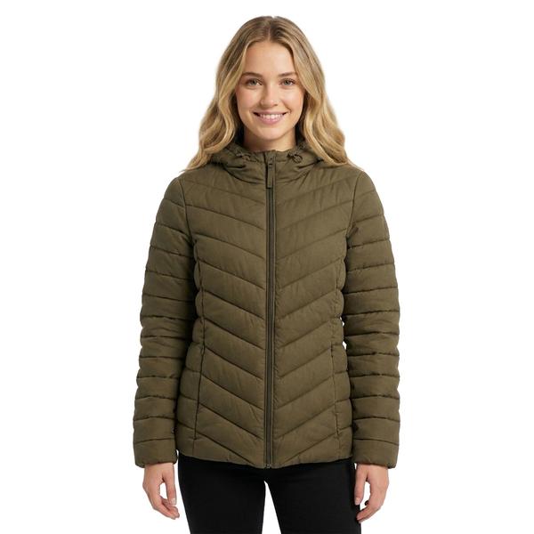 Womens Tommy Hilfiger Short Packable Puffer Jacket - image 