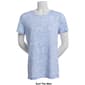 Womens Architect&#174; Short Sleeve Crew Neck Marbled Tee - image 10