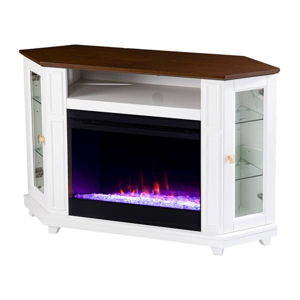Southern Enterprises Dilvon Color Changing Fireplace