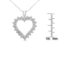 Diamond Classics&#8482; 1/10ctw. Diamond Open Heart Pendant - image 5