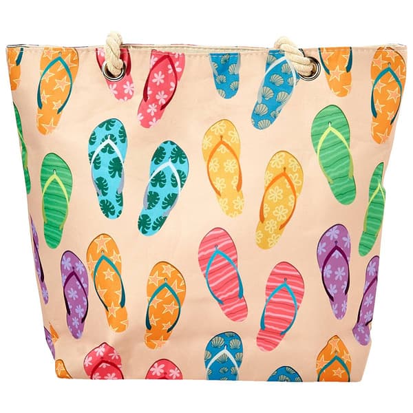 Renshun Flip Flop Canvas Tote