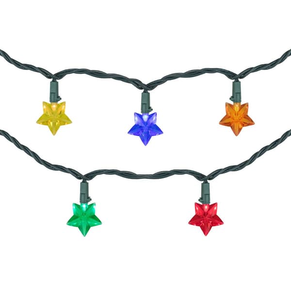 Northlight Seasonal 4.5ft. LED Star Christmas Light Set