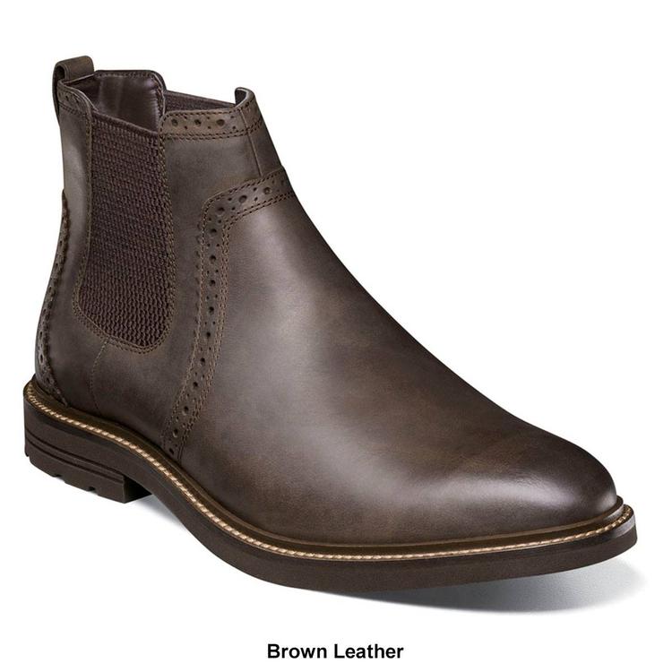Mens Nunn Bush Otis II Plain Toe Chelsea Boots