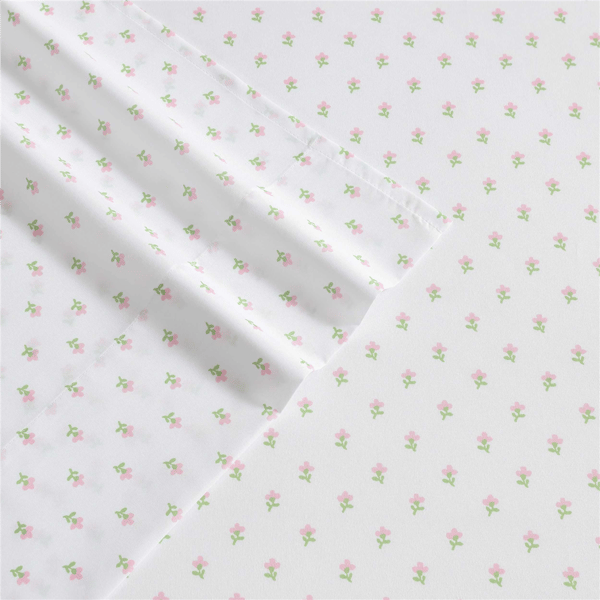 Laura Ashley® Kids Wood Violet Floral Sheet Set