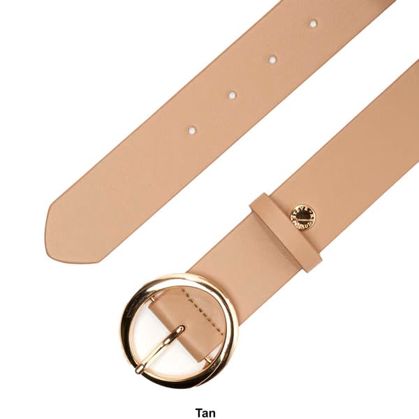 Womens Steve Madden Round Buckle Pants Belt
