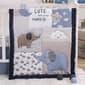 Carter’s® 3pc. Blue Elephant Nursery Crib Bedding Set - image 2