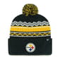 Mens ''47 Brand Nfl Pittsburgh Steelers Polar Vortex Cuff Hat - image 1