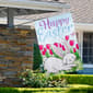 Northlight 28in. Happy Easter Bunny House Flag - image 1